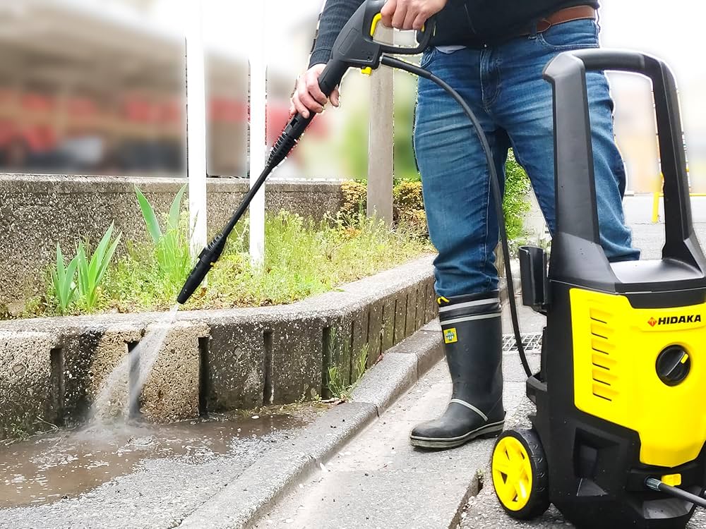 HIDAKA ヒダカ　高圧洗浄機 HK-1890 Amazon | 【在庫限り】ヒダカ 高圧洗浄機 HK-1890 2点セット